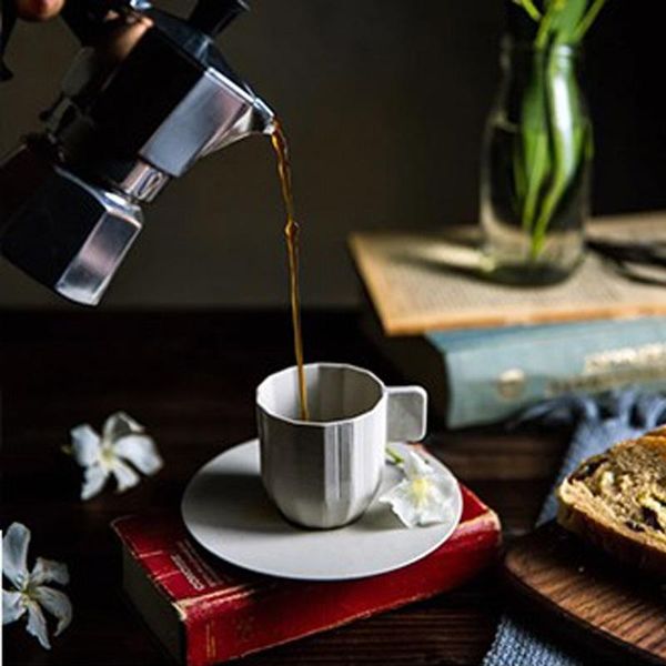 

coffee pots 1/2/3/6cups stovemaker italian moka aluminum mocha espresso percolator pot filter tea octagonal cafetiere pitcher