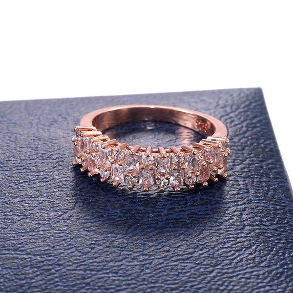 

cluster rings fashion and irregular geometric ring female size 6-10, Golden;silver