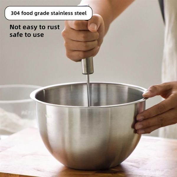 

bowls 3 style 304 stainless steel mixing bowl with scale deep egg kitchen metal utensils