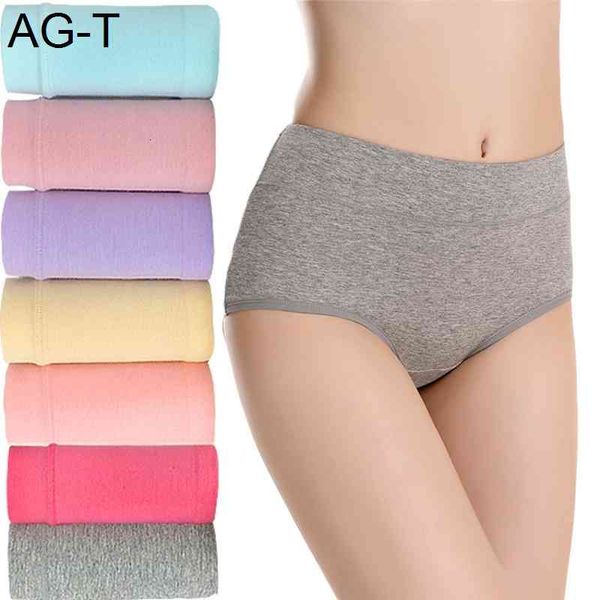 

medium waist 95 cotton pure color underwear women's briefs, Black;pink