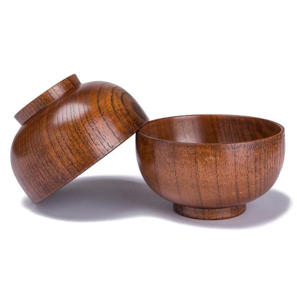 

natural coconut bowl fruit decor wooden salad noodle rice creative craft decoration kitchen tool bowls
