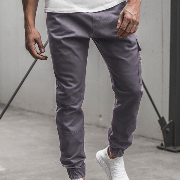 

men's pants cargo deep crotch spring trousers men fabulous autumn, Black