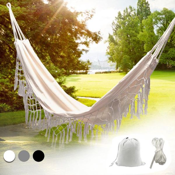

camp furniture vitorhytech hammock large brazilian macrame fringe double swing net chair out/indoor hanging swings