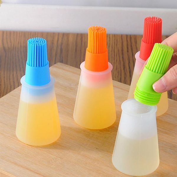 

tools & accessories kitchen silicone oil brush basting brushes cake butter bread pastry cooking utensil gadgets