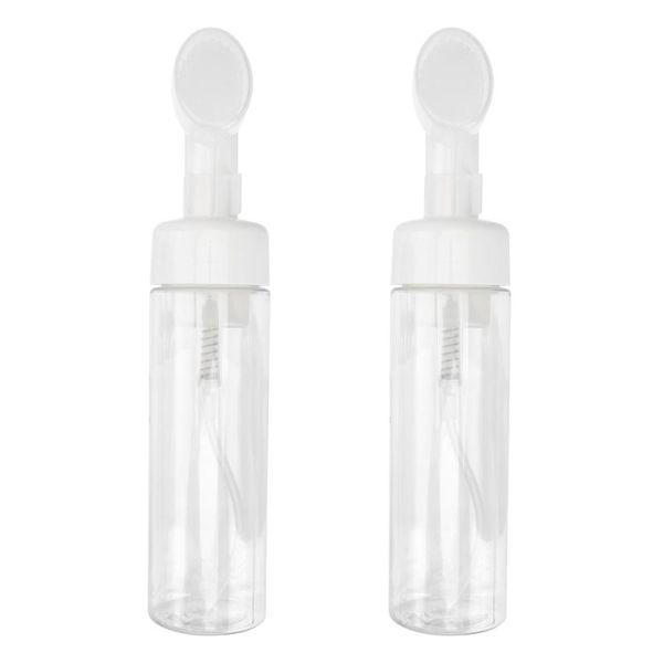 

storage bottles & jars 2pcs brush foaming dispenser convenient sub face washing