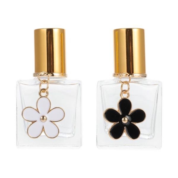

storage bottles & jars 2pcs glass roll on perfume bottle essential oils dispenser