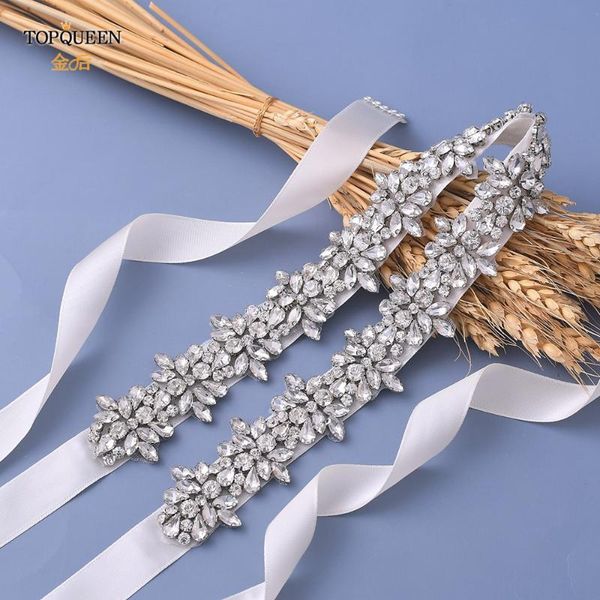 

wedding sashes ueen s269 crystal diamond bride belts evening party gown dresses sash belt waistband applique from rhinestones, White