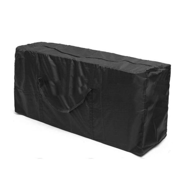 

storage bags outdoor furniture bag tote with zipper black waterproof dustproof
