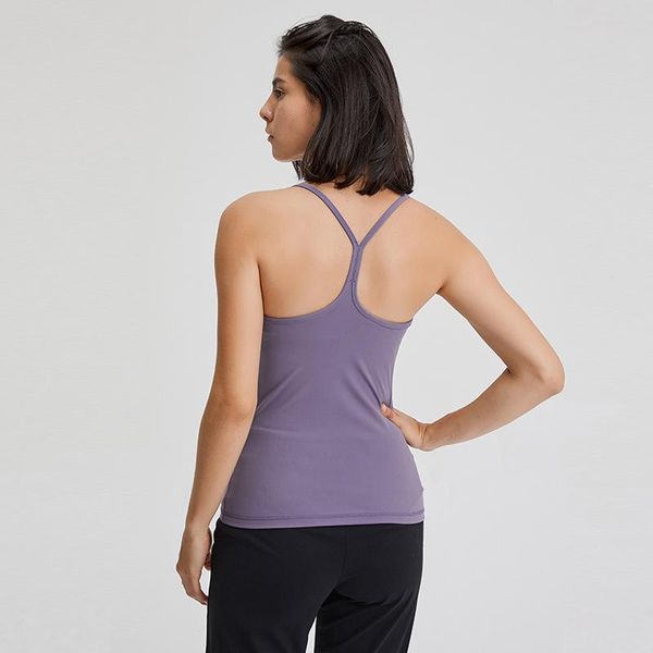 

yoga outfits backless tank padded push up crop workout shirts for women gym wear slim compression sleeveless shirt, White;red