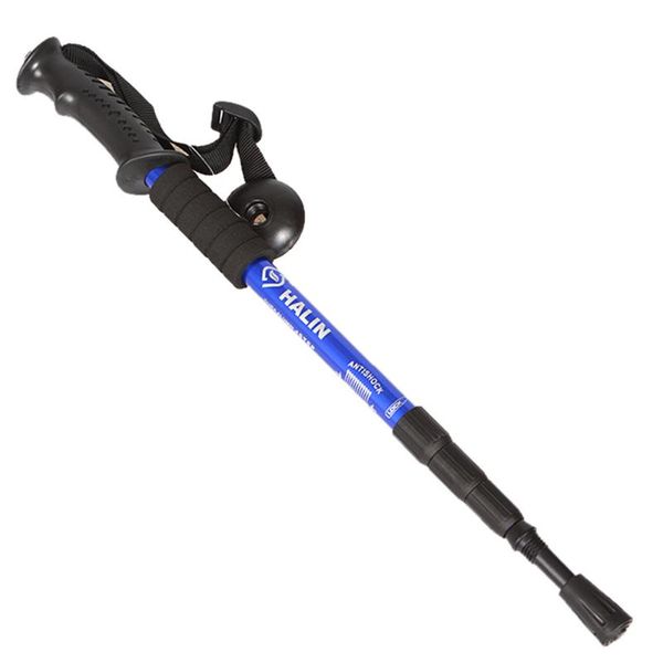 

40# outdoor walking stick 1pc four-fold carbon fiber trekking poles climbing sticks canes tools accessories