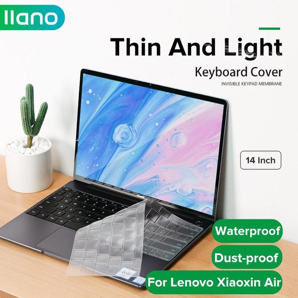 

keyboard covers llano lapcover protector for lenovo xiaoxin 14-inch air14 ryzen edition 2021/2021 silicone film waterproof