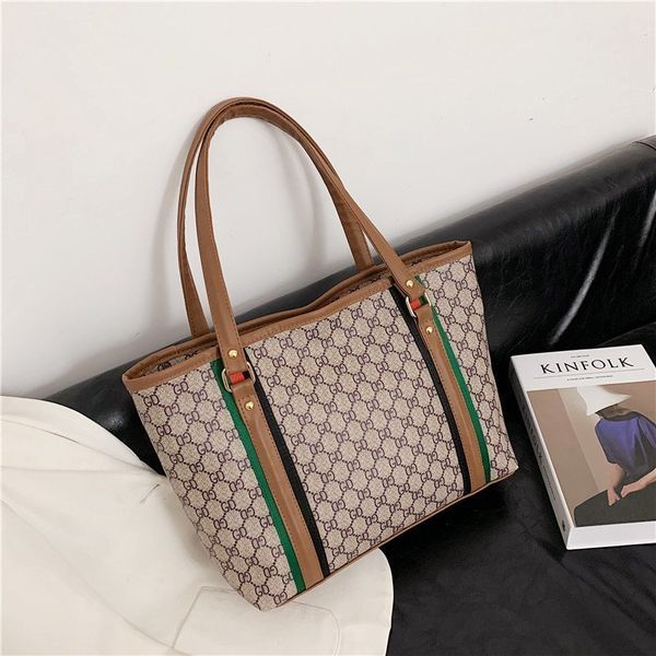

bag large capacity simple casual hand single shoulder tote bag