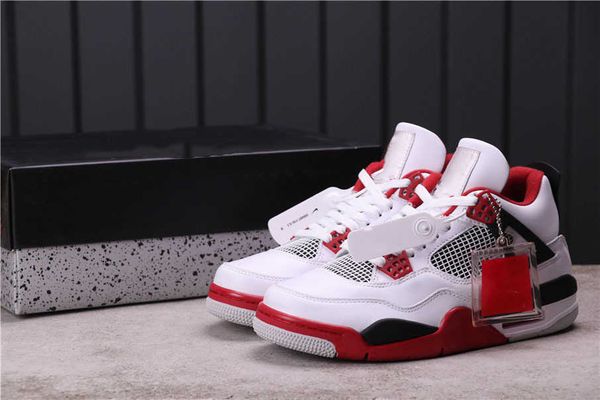 

original version jumpman 4 4s white red black basketball shoes men women trainers sneakers sports des chaussures zapatos come0ojf