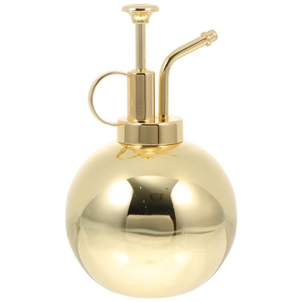 

watering equipments 1pc stainless steel can creative garden plants sprinkler golden