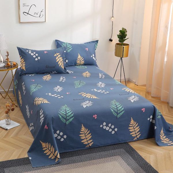 

sheets & sets cotton bed sheet and case set bedding linens king full queen twin single size flat kids adults bedspread 2021