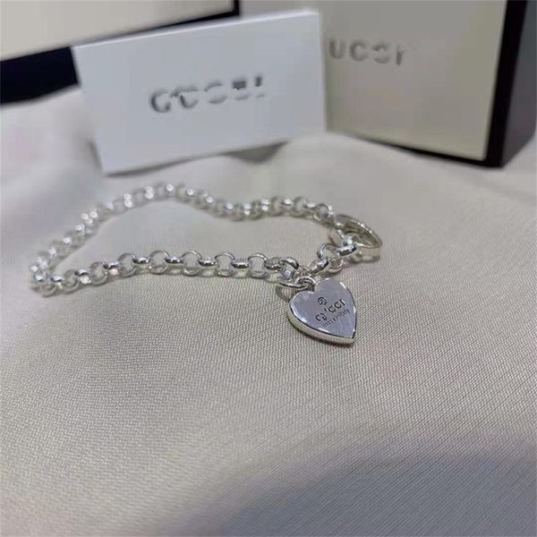 

new 925 silver star bracelet love pendant lovers bracelet, Golden;silver