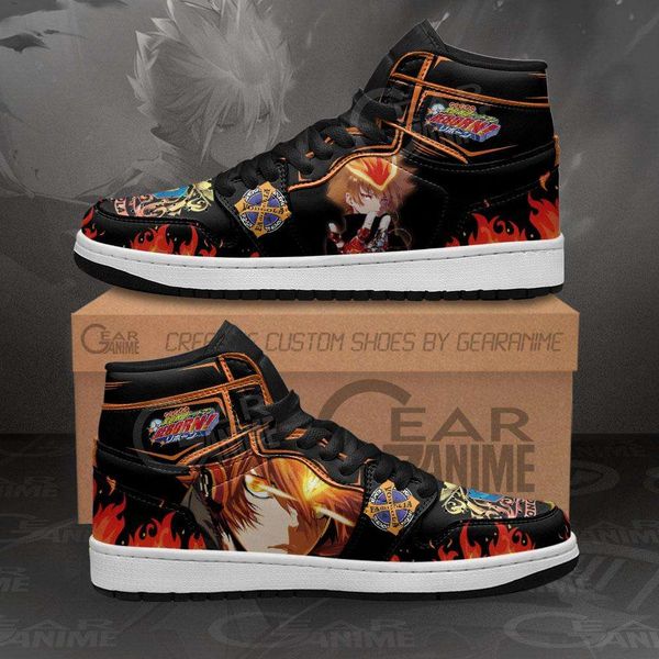 

customization tsunayoshi sawada sneakers hitman reborn anime shoes