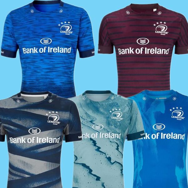 

2021 leinster rugby jersey home away european alternate quality irish club shirt leinsters size s-3xl, Black;gray