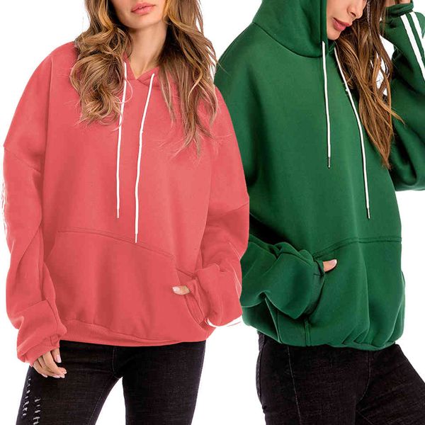 

hoodies side list with simple hood oversized thick sweatshirt poleron mujer 2021 bat 3xl kangaroo pocket longline hoodie feminine, Black