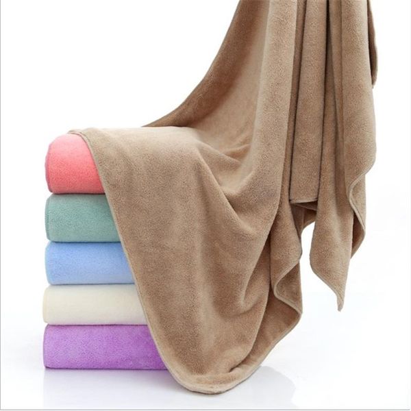 

towel seam 70*140 high-density coral fleece bath beauty salon pedicure health care thickening