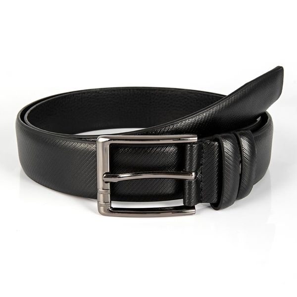 

belts men's square buckle black business bbelt, Black;brown