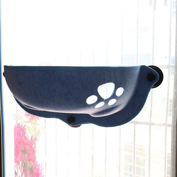 

simple style cat hammock window sill sucker litter balcony sunbathing bed pet supplies beds & furniture