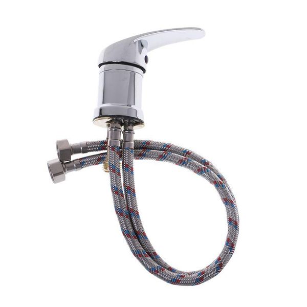 

kitchen faucets 11.2x7.5cm zinc alloy & cold water faucet wash hair tap mixing valve beauty salon bed accessories 50cm