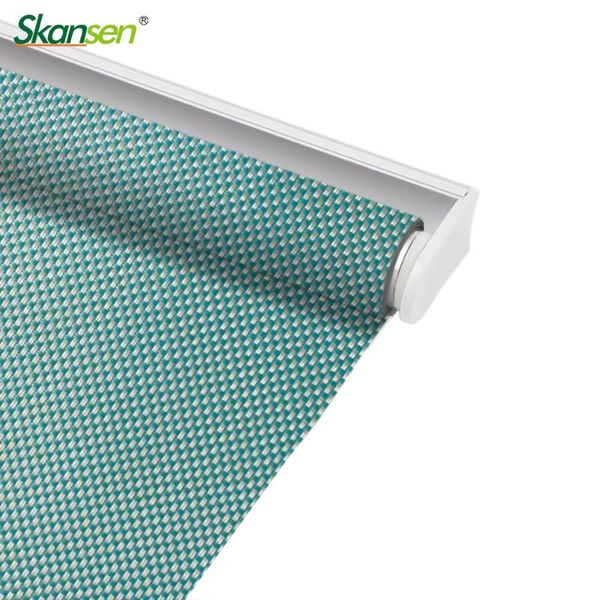 

blinds skansen scordless roller shade uv suncreen fabric protection automatically spring child safety