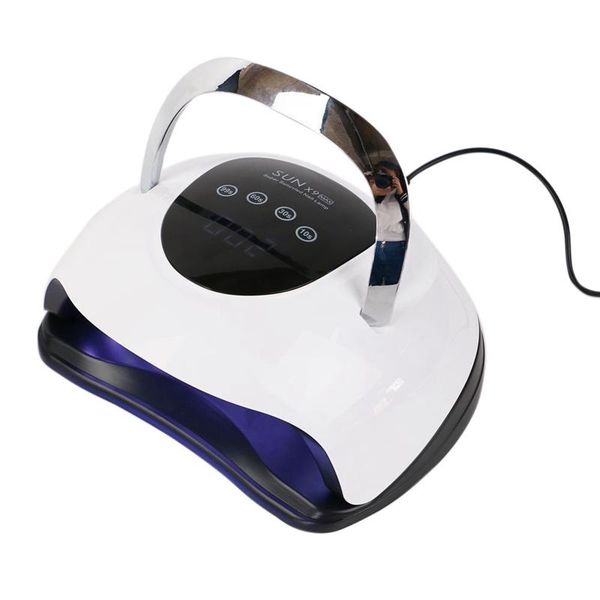 

nail dryers est lamp 220w dryer sun x9 max uv led lcd display quick dry sensor