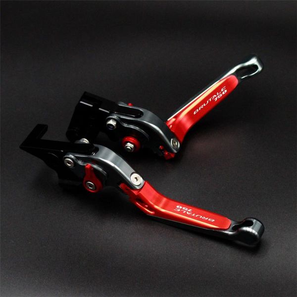 

motorcycle brakes folding extendable cnc moto adjustable clutch brake levers for mv agusta brutale 750 brutale750 2001-2005