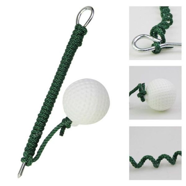 

golf training aids rope ball hit s putting practice aid swing sports tools