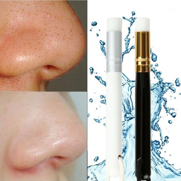 

blackhead skin care nose cleaning deep pore acne remover tool suction facial washing makeup brush beauty tool1