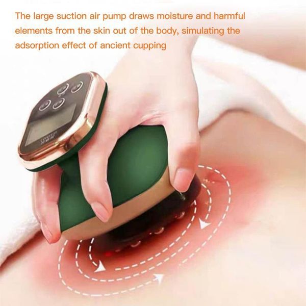 

electric massagers cupping massager body slimming guasha scraping instrument anti-cellulite meridian therapy fat burning