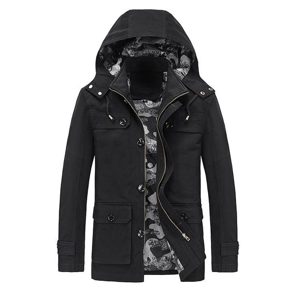 

men's spring coat and autumn business leisure versatile thin jacket large clothing fashion jackets, Black;brown