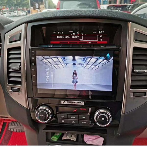 

android 10.0 2din car dvd multimedia player gps for mitsubishi pajero sport v93 v97 v98 v77 v73 navigation stereo head unit