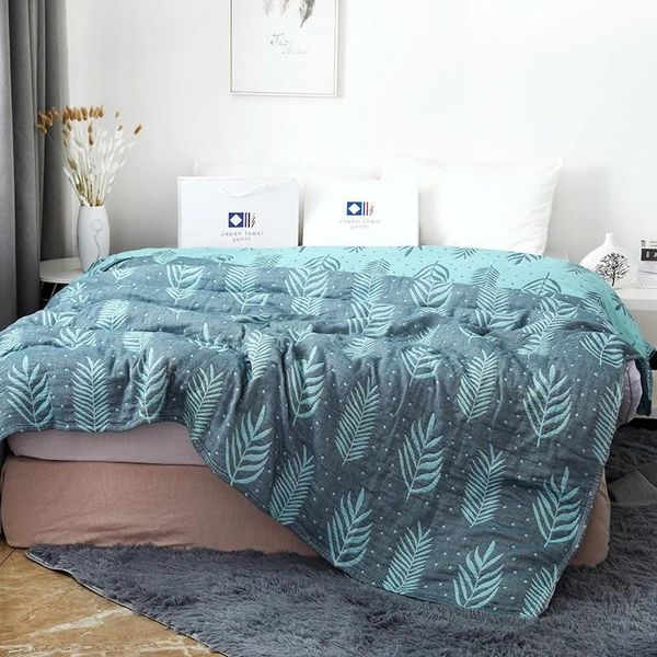 

gauze towel plaid soft blanket, bed, sofa, blanket cover quilt, bedding blankets