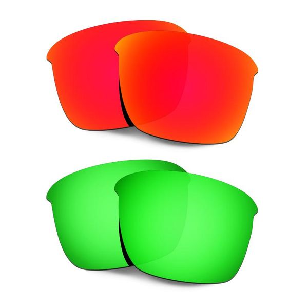 

sunglasses hkuco polarized replacement lenses for thinlink red/green 2 pairs, White;black