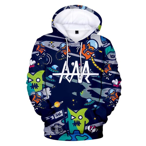 

men's hoodies & sweatshirts bslnxnma team rar 3d hooded sweatshirt casual kids pullovers, Black