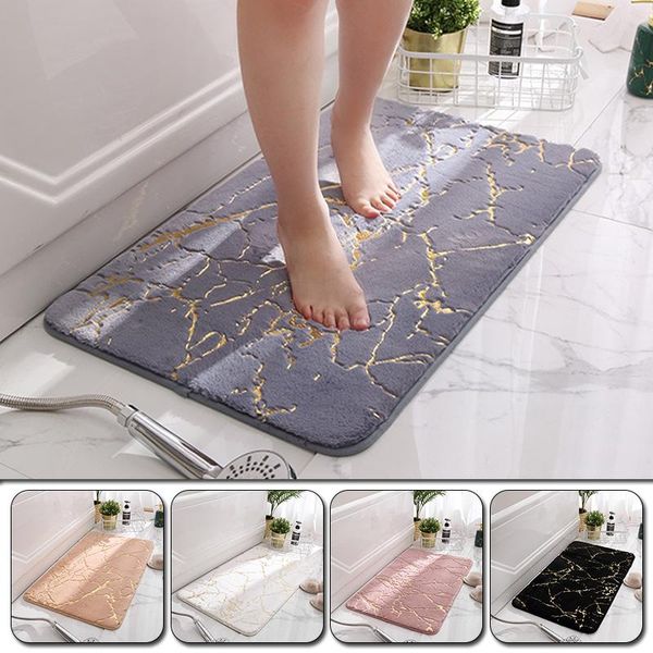

soft absorbent bath mats non slip memory foam bathroom rugs for home bedroom shower multi-color absorption carpets