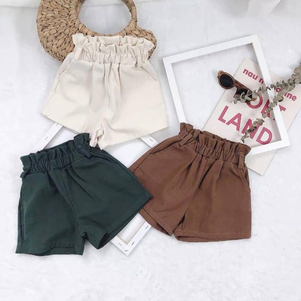 

shorts korean girl loose baby beach pants summer all-match p5562, Black