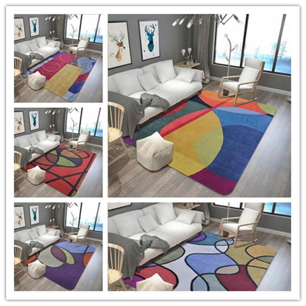 

carpets geometric color carpet kitchen bath water uptake antiskid tapete soft floor mats/rug/carpets for living room bedroom decor rugs