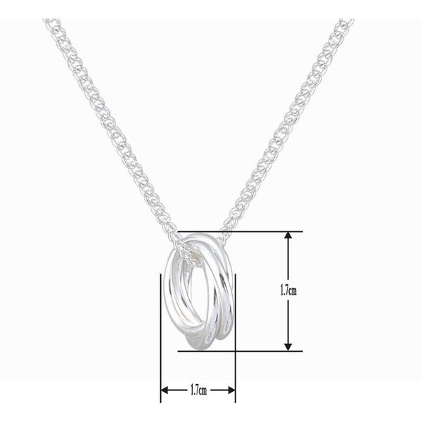 

pendant necklaces women short chain heart star fashion necklace, Silver