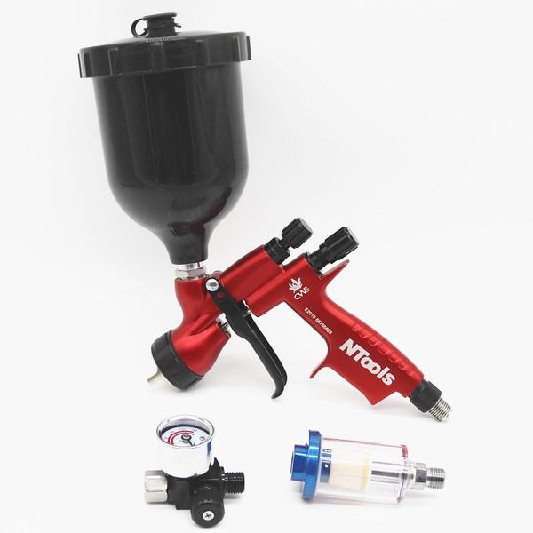 

professional spray guns cws gun with air regulator mini filter paint car airbrush automotive varnish