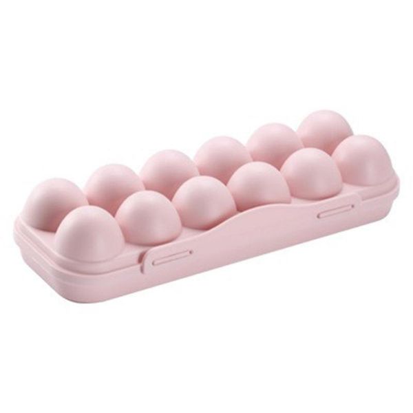 

storage bottles & jars 12grids/18grids fresh-keeping egg box kitchen buckle type stackable carton refrigerator