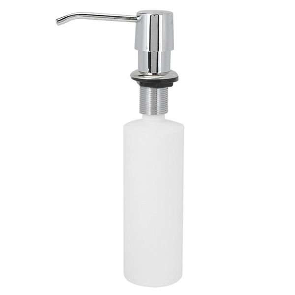 

liquid soap dispenser 300ml capacity kitchen sink countercan be filled with hand dish shampoo abs