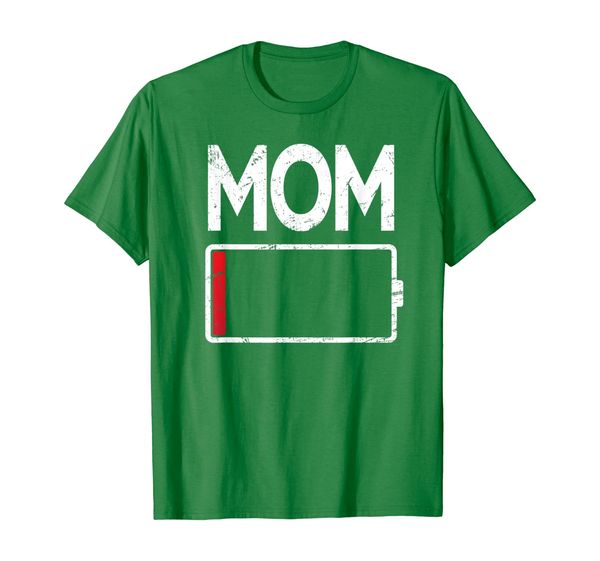 

Tired Mom T-Shirt Mommy Low Battery Shirt Mothers Day Gift, Mainly pictures