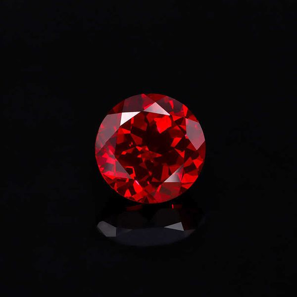 Gioiello Starszuan 11mm di alta qualità sciolto laboratorio coltivato rubino rosso rubino 6.95CT gemma pronta per la spedizione per gioiello di moda H1015