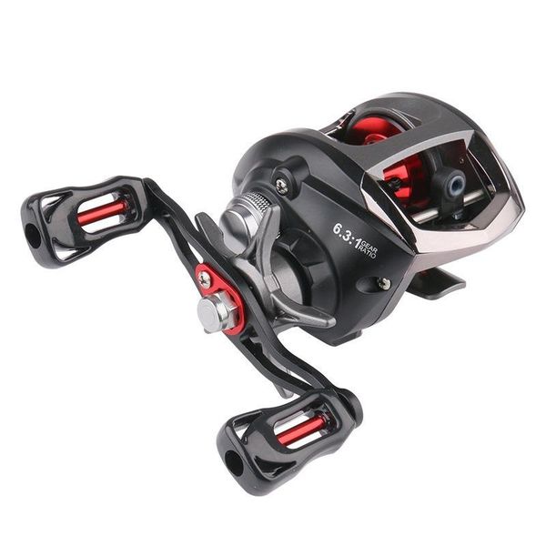 

baitcasting reel spinning spool drag max 10kg 12+1 bb 6.3:1 high speed fishing ultra light surfcasting carp reels