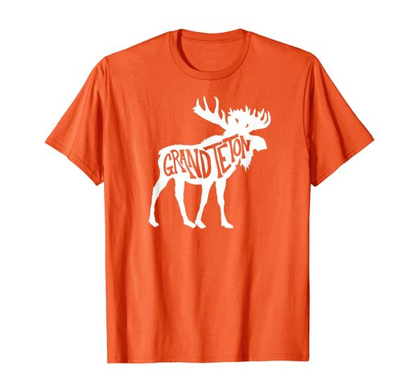 

Grand Teton National Park Moose Typography Graphic T-Shirt, Mainly pictures