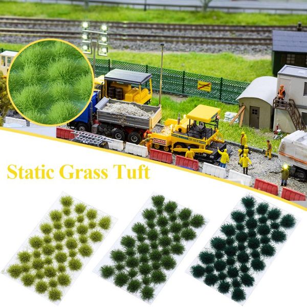 

decorative flowers & wreaths 39/50pcs 5mm artificial grass tufts miniature bushes plant cluster scenery modeling simulation model sand scene